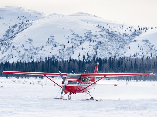 Bushplane Flight to Iditarod Checkpoint