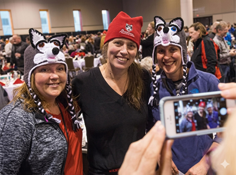 Meeting Musher at the Mushers Banquet