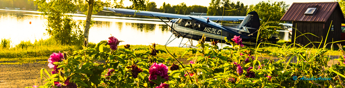 Float Plane at Lake Hood in Anchorage